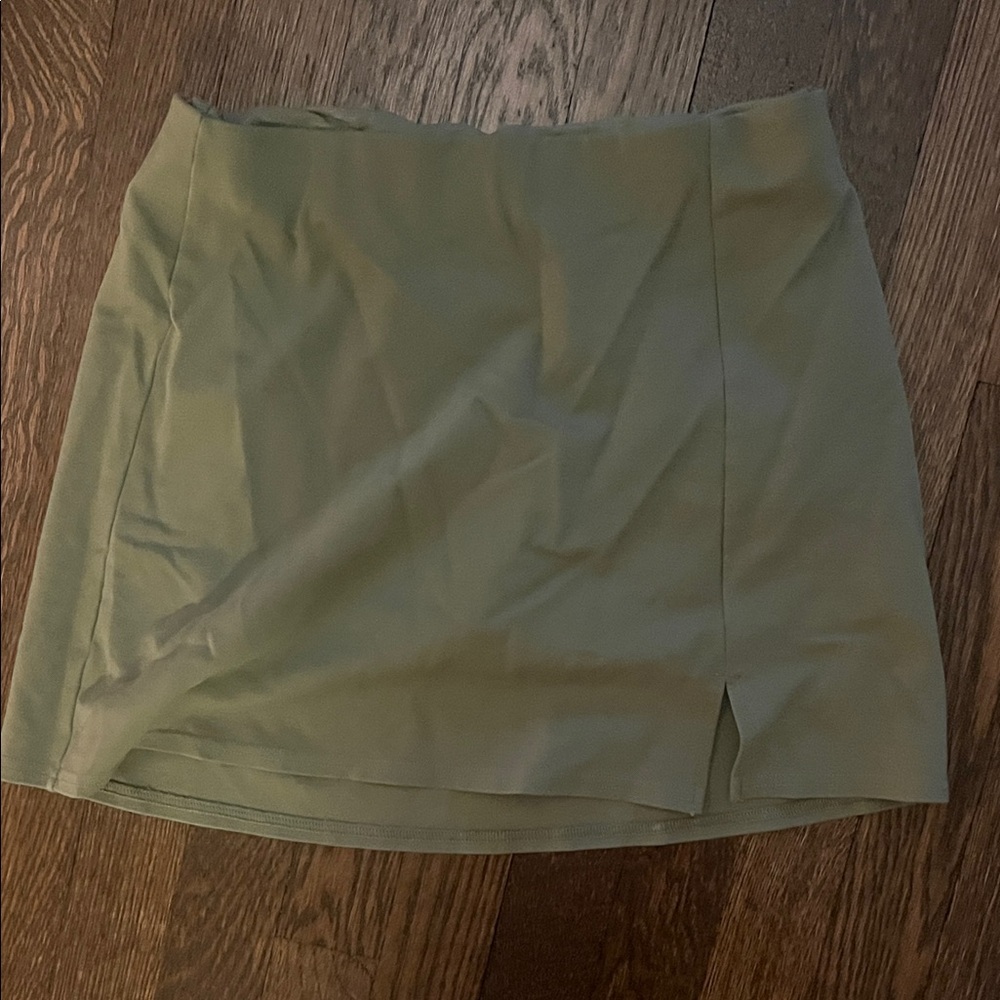 Olive Green Women’s Mini Skirt